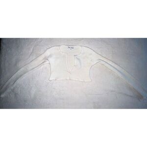 ⚪️⚪️⚪️White Crop Top Long Sleeve ⚪️⚪️⚪️